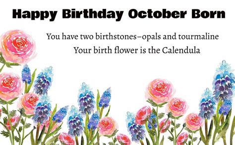 October Birthday Wishes Quotes - ShortQuotes.cc