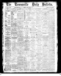 Townsville Daily Bulletin Archives, Oct 22, 1917, p. 1