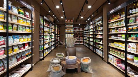 Designed by The Grid Architects, this Ahmedabad store selling organic ...