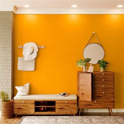 Orange wall painting ideas to keep your bedroom looking fresh | Housing News