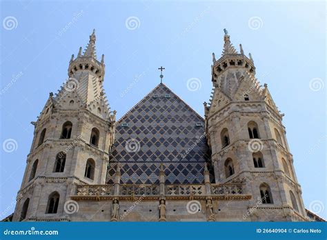 St. Stephan Cathedral in Vienna Stock Photo - Image of christian, church: 26640904