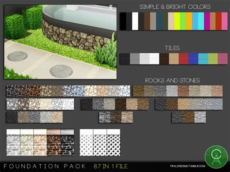 Foundation Pack - The Sims 4 Catalog