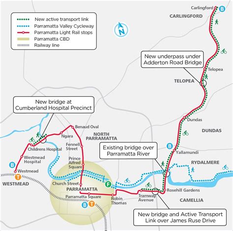 Parramatta Light Rail maps | NSW Government