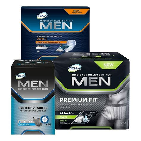 TENA Men | Incontinence Pads & Pants Specially For Men