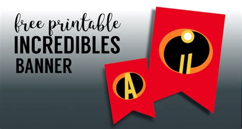 The Incredibles Mask Printable