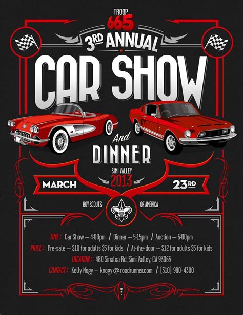 car show flyer ideas - Bunny Mattos