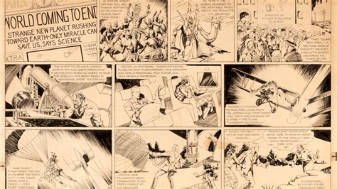 Original 'Flash Gordon' comic strip art headed to auction | CTV News