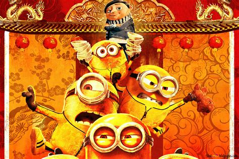 Minions: The Rise of Gru - Kevin, Stuart, Bob and Otto 4K wallpaper download