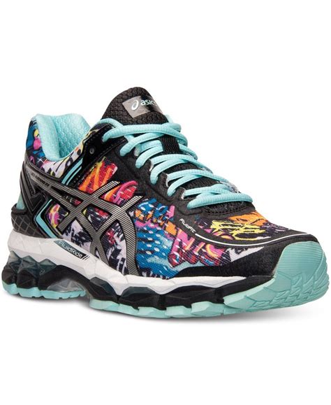 Asics Women's GEL-Kayano 22 NYC Running Sneakers from Finish Line - Finish Line Athletic Shoes ...