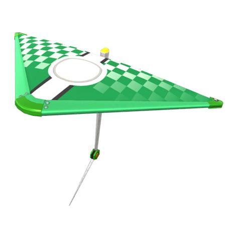 Green Checkered Glider - Super Mario Wiki, the Mario encyclopedia