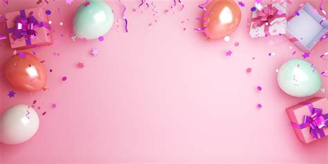 Pink Birthday Backgrounds