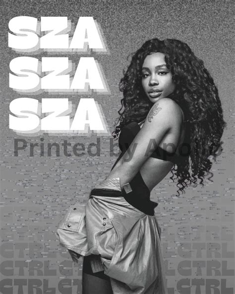 SZA Ctrl Poster Digital Download - Etsy