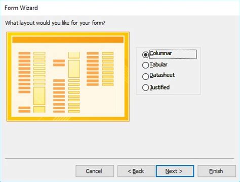 MS Access – Create Form