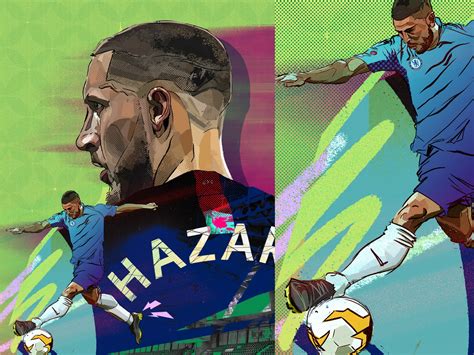 Eden Hazard by Tim McAuliffe on Dribbble