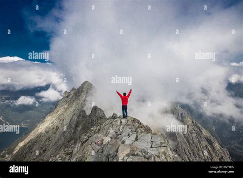 Rysy mountain in Poland Stock Photo - Alamy