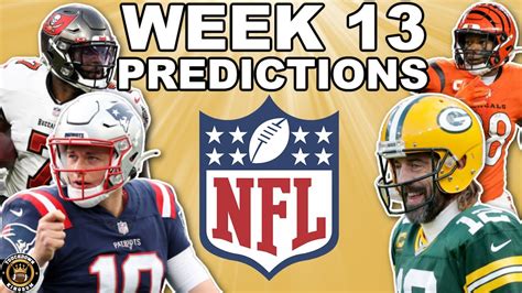 NFL Week 13 Predictions 2021! - YouTube