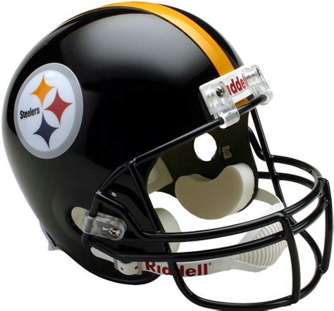 Riddell Deluxe Replica Helmet - Pittsburgh Steelers Riddell Full Size ...