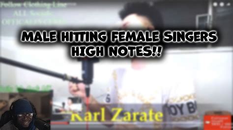 Male Singers Reaching Female Singers HIGH NOTES!!! Interesting - YouTube