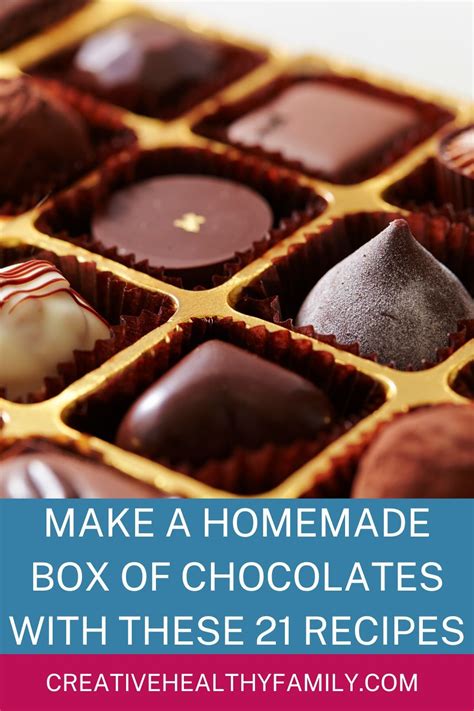 Make a homemade box of chocolates with these 21 amazing recipes – Artofit