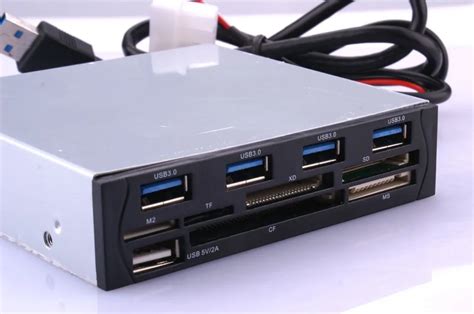 3501B 3.5 inch Internal Card Reader All in 1 Floppy Drive Multi Card ...