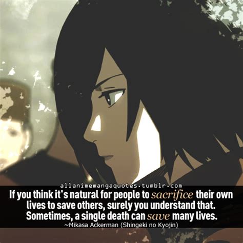 Mikasa Ackerman Quotes. QuotesGram