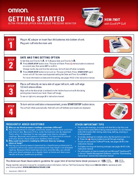 Download Manual Blood Pressure Monitor Instructions - delggett