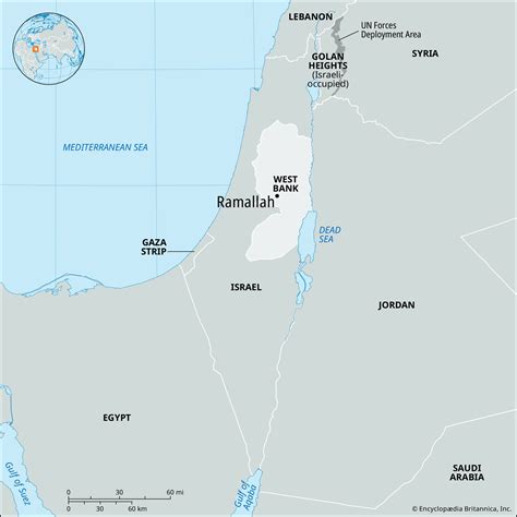 Ramallah | Palestine, Map, History, & Population | Britannica