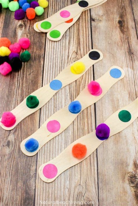 Easy to Make DIY Color Activity for Preschool & Toddlers - Natural ...