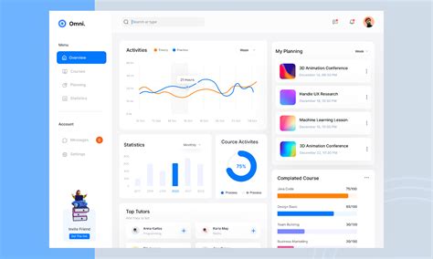 Course Dashboard Design | Figma