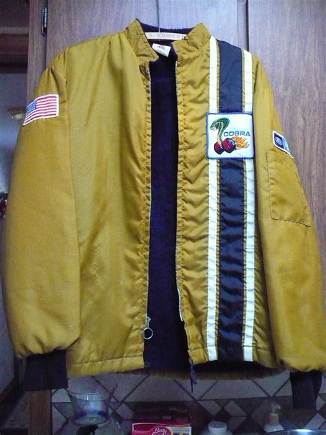 Vintage ford cobra mustang racing jacket