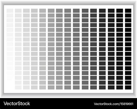 Grey Color Chart