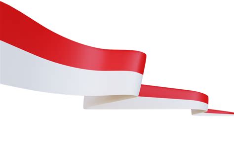 Indonesia Flag 3D Icon download in PNG, OBJ or Blend format