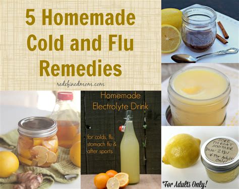 5 Homemade Cold and Flu Remedies