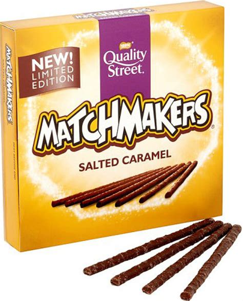 Nestle Matchmakers Quality Street Salted Caramel 130g