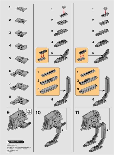 LEGO 30495 AT-ST Instructions, Star Wars - Episode V