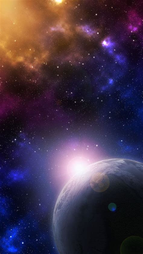 nebula galaxy illustration, universe, planet, star, background, space, cosmos, celestial body ...