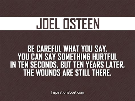 Joel Osteen Words Quotes | Inspiration Boost