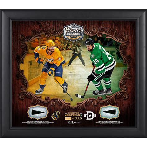 2020 NHL Winter Classic Nashville Predators vs. Dallas Stars Framed 15 ...