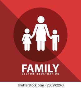 Family Silhouette Digital Design Vector Illustration Stock Vector (Royalty Free) 314977400 ...