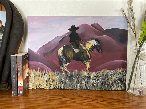 Cowboy Art - Etsy