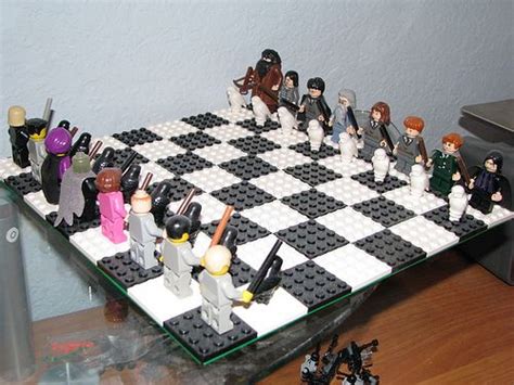 LEGO Harry Potter Chess 1 | Lego harry potter, Harry potter chess ...