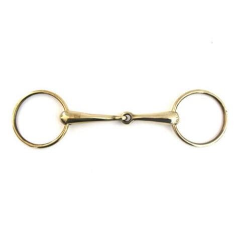 Be the first to review “Gold Brass Loose Ring Snaffle Bit” Cancel reply