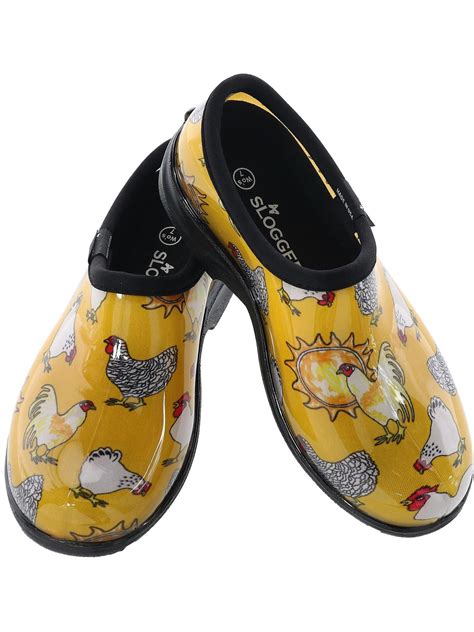 Sloggers - Sloggers Chicken Print Short Rain Shoes (Women's) - Walmart.com