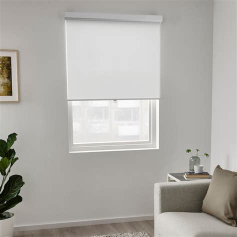 TRETUR block-out roller blind, white, 100x195 cm - IKEA