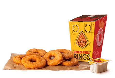 Burger King Introduces New Chicken Fries Rings