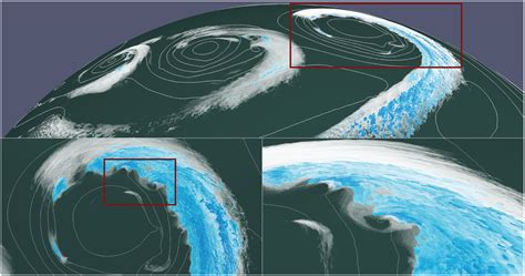 Barotropic Instability of a Cyclone Core at Kilometer‐Scale Resolution - Leutwyler - 2019 ...