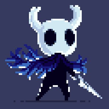 [OC] ghost of hallownest - PixelArt Cool Pixel Art, Cool Art, Piskel Art, Character Art ...