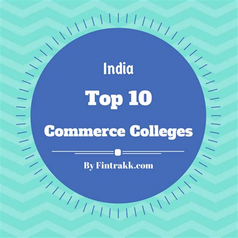 Top 10 Commerce Colleges in India 2021 | Fintrakk