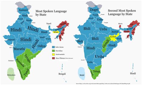 Map Of India Languages Maps Of The World | Images and Photos finder