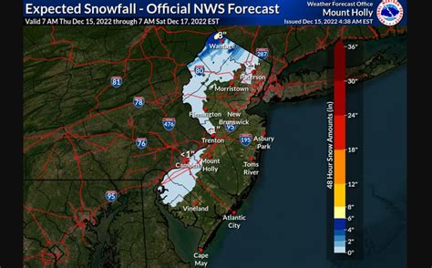 N.J. weather: Snow, ice, rain, winds up to 50 mph today in latest winter storm forecast - nj.com